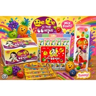 [Ready Stock] (Halal) Jomei QeQe CC Stick Mix Fruit / Mini CC Stick/ Long CC Stick/ Rainbow CC Stick
