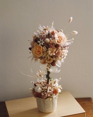 【客製化禮物】客製化永生乾燥花 花球樹訂製- L