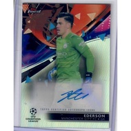 Ederson Manchester City Autograph Soccer Card