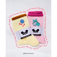 b&d Grips Socks (vol 1) for Pilates Barre Lagree Lifestyle Yoga Socks Anti Slip