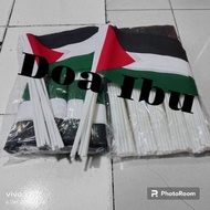 Hand flag stick flag straw flag PALESTINE