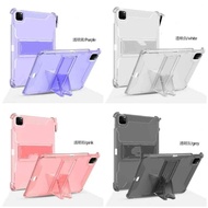 Shockproof with pen holder for Sam Tab A7 lite T225 A9 plus honor X8A X9A clear Tpu stand case