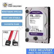 Hard Disk 1TB 2TB 6TB 3TB 4TB HDD 3.5 CCTV HDD Internal Hard Disk WD Purple Surveillance HDD