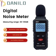 DANILO Decibelimeter, 30~130dB Digital Noise Meter, Professional Environment Handheld 0.1 dB Sound L