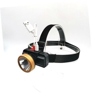 Senter Kepala Headlamp Cahaya Putih Portable Rechargeable T40