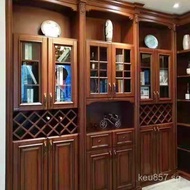 Solid Wood Combination for Home Sale Whole House Customization Production Bookshelf Bookcase Factory