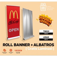 HAISOU Roll Banner Albatros High Resolution Material