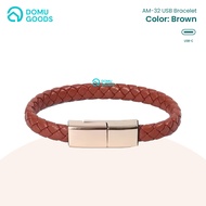 DOMU USB Bracelet - Gelang Charger / Gelang USB / Cable Charger Hp / Kabel Data Charger Type C / Gel