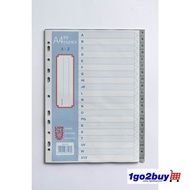 Lion File A4 Grey PP Index Divider - A to Z ( IDP13ATZ )