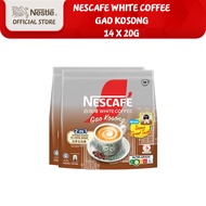 [Bundle of 2] NESCAFE White Coffee Gao Kosong (14 x 20g)