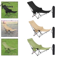 tachiuwa Camping Folding Lounge Chair Adjustable Camp Chair Sit and Lie Reclining Chair