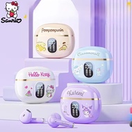 Sanrio TWS Earbuds BL48 Kuromi Bluetooth Earphones Cinnamoroll Wireless Headset Hello Kitty Sport No