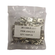 SC Cable Lug 1.5mm / 2.5mm / 4mm / 6mm / 10mm / 16mm / 25mm ( PER PIECE & PER BAG )