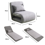 (JIJI.SG) NEIGE Foldable Tatami Lazy Sofa -  Foldable Sofa Bed / Floor Chair