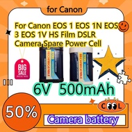 6V Rechargeable R2CR5 2CR5 Lithium Replacement Battery For Canon EOS 1/ 1N /3 /1V HS Film DSLR Camer