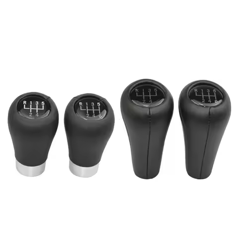Leather Gear Shift Knob for BMW 1 3 5 6 Series M3 M4 M5 X5 X6 E30 E32 E34 E36 E38 E39 E46 E53 E60 E6