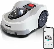 Robot Lawn Mower Robotic Lawn Mower for 0.75 Acres Cut,14 Degrees Slope, Height 0.8"-3.5" Adjustable