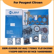 Auto Parts Engine Rebuilding Kits OE 0209ER 0514A2 170945 For Peugeot 3008 4008 408 5008 508 RCZ Cit