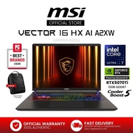 MSI Vector 16 HX AI Gaming Laptop - Intel Core Ultra 7 processor - NVIDIA GeForce RTX 5070Ti - 16" Q