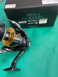 SHIMANO大物捲線器 STELLA SW 8000PG 岸拋鐵板/船釣鐵板/龍膽石斑