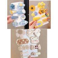 [HC Store] [Set] Cute hairpins, bangs clips, dopamin hairpins for women.
