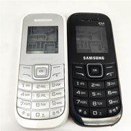 New For Samsung E1200 GT-E1200 E1205 Full Mobile Phone Housing Cover Case + English Keypad+Logo