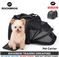 [SG seller] RockBros Pet carrier pet bag bicycle pet carrier 25L pet backpack Bicycle Pet Pannier