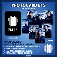 Bts PROOF DOOR PHOTOCARD