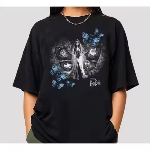 Corpse Bride Horror Movie Inspired Tee Corpse Bride Bride to Be Shirt
