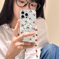 YS 46 Coquette Cherry Casing for Samsung Galaxy S25 S24 S23 S22 Ultra S21 FE S20 Plus 5G A05S A05 A0