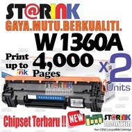 2x Compatible to HP W1360A HP136A 136A W1360X LaserJet M211d M211dw MFP M236d M236dw M236sdn M236sdw