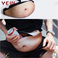 YYE Funny Pack, Funny  Belly Belt Bag, Pop Creative Storage Bag Men