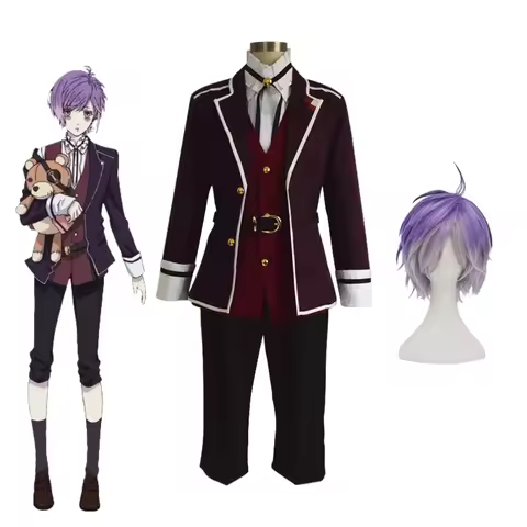 Anime Diabolik Lovers Kanato Sakamaki Cosplay Costume All Size Custom Size Cool Men's Uniform