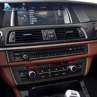 For BMW F10 5 Series 520i 525i Carbon Fiber Car Console Frame Cover Decoration