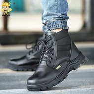 Ready Stock Safety Boots Men's Work Shoes Electric Welder Shoes Protective Shoes Winter Fleece-Fleece Safety Shoes Cold-Proof Safety Shoes Protective Shoes Work Shoes Waterproof Mi
