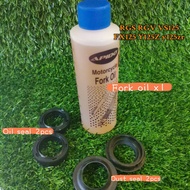 Y125 Y125Z Y125ZR RGS RGV VS125 FX125 FORK OIL SEAL DUST SEAL SET 27 39 10.5