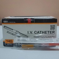 IV Catheter 14G 14 16G 16 / Abocath GEA / Jarum Infus GEA per box