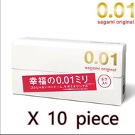 原始0.01避孕套Sagami套10套