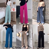 Nath Pleats Relax Maxi Pants C7856