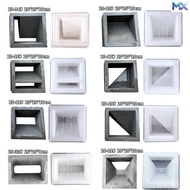 Breeze Block Hollow Partition Wall Concrete Mould Acuan Blok Berongga Dinding Sempadan Untuk Rumah T