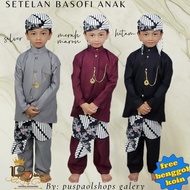 BASOFI ANAK LAKI-LAKI BAJU ADAT JAWA PAUD, TK,SD,SMP