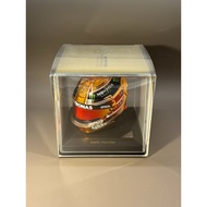 [spark] 1/5 Hamilton Abu Zabi 2018 Championship Golden Helmet F1 Helmet Model Fleet: Mercedes AMG F1