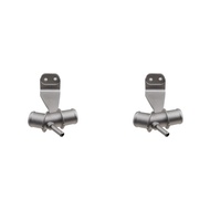 [MJG Store] Exclusive2 Piece Car Engine Coolant Water Outlet Pipe 1657722030 16577-22030 Silver Alum