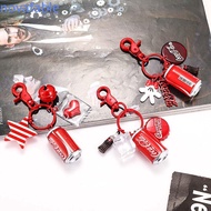 NOVAFABLE​ Coke Cans Keychain Creative Bag Keyring Fashion Keys Accessories Cola Keyring