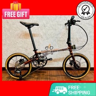 CAMP TROY ELEMENT 16" 10SP TIAGRA SHIMANO CHROMOLY FRAME FOLDING BIKE BICYCLE