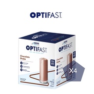 [Bundle of 4] Nestle Optifast Very Low Calorie Diet Milk Shake Chocolate 48X53g