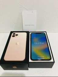 iPhone11 Pro 256GB Gold SIM 已解鎖 SIM 卡免費帶盒 主機