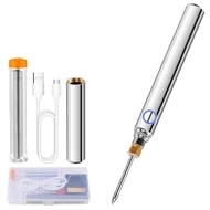 Cordless Soldering Iron Kit1100 MAh Battery USB Rechargeable Portable Welding Pen