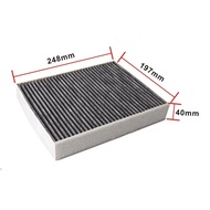 Cabin Filter Fresh Air Filter for BMW f22 f23 F32 F33 F34 F36 F83 F87 64119237555 64119237554 CA4G