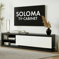 Soloma Series TV Cabinet / Minimalist tv cabinet / Big tv cabinet / kabinet tv